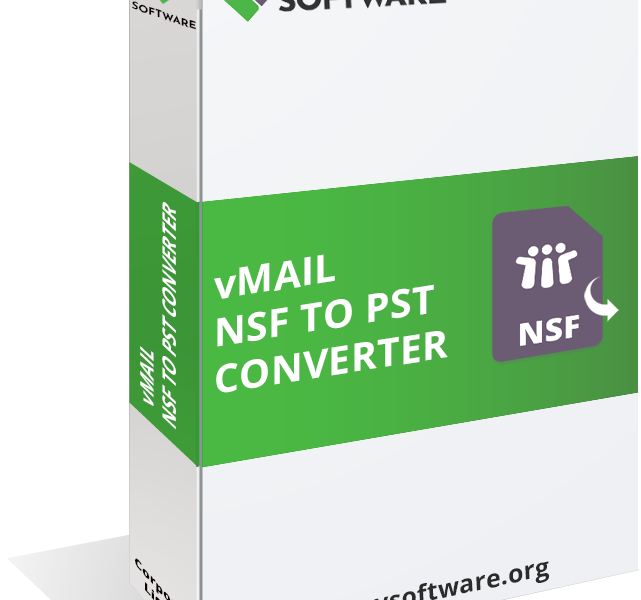 vMail NSF to PST Converter Tool