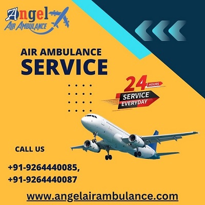 Book Angel Air Ambulance Service in Mumbai with the World's Best Ventilator Setup