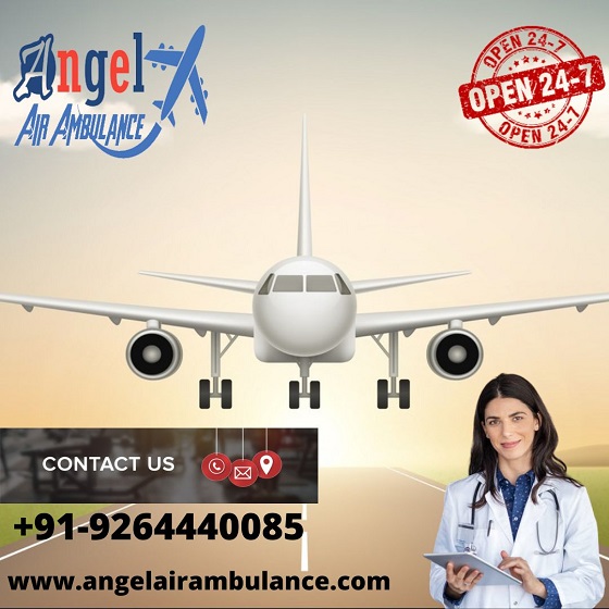 Never Miss a Chance to Travel Safely with Angel Air Ambulance Service in Patna