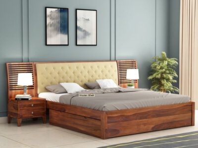 Affordable Wooden Street's Double Beds - Shop Now!
