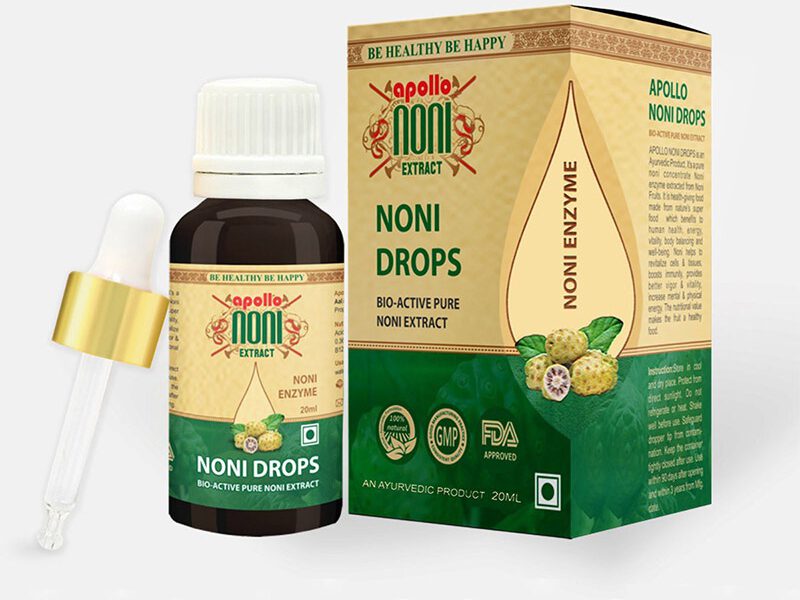 Apollo Noni Enzyme Bio-active Pure Noni Extract Drops