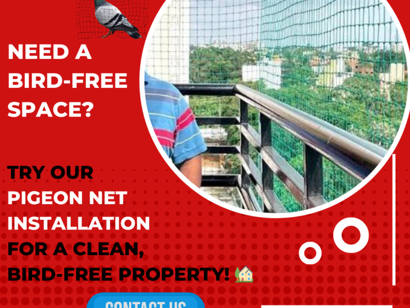Pigeon Net Installation Services in chennai