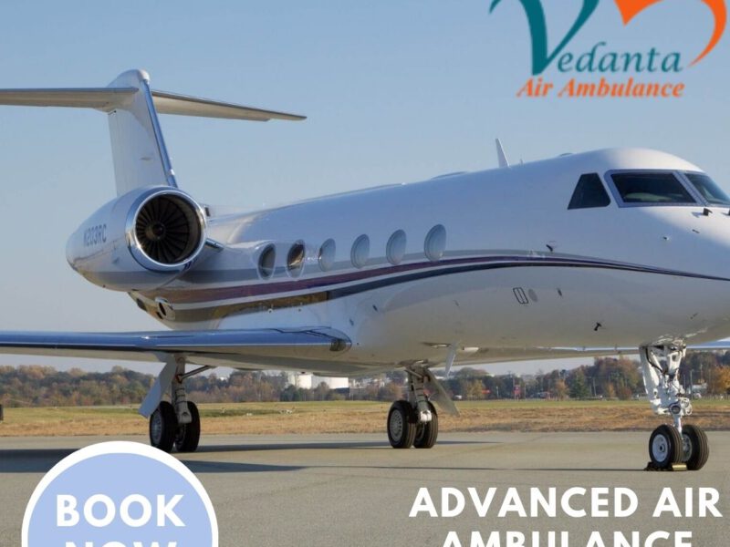 Hire Vedanta Air Ambulance Service in Raipur for Life-Care Medical Machine