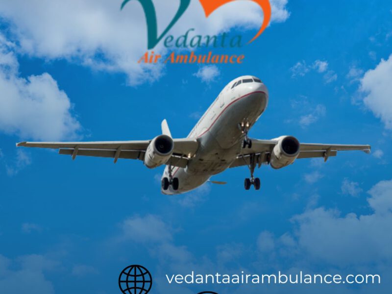 Take Vedanta Air Ambulance Service in Amritsar for Life-Care Healthcare Team