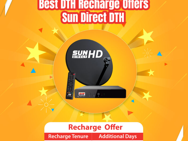 DTH Recharge and Offers for Sun Direct DTH