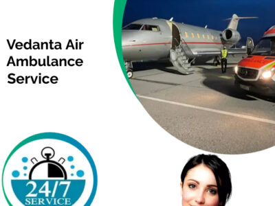 Avail Air Ambulance Service in Darbhanga by Vedanta Air Ambulance at Affordable Price