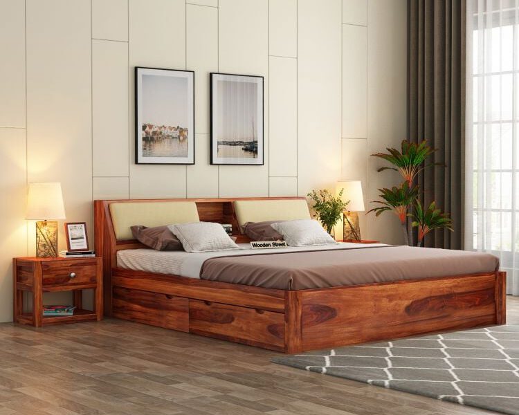 Classic Double Bed Designs from Wooden Street!