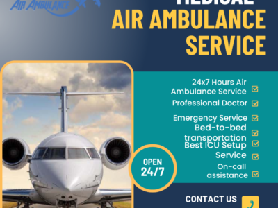 Obtain Angel Air Ambulance Service in Silchar With Hi-Tech Healthcare Equipment