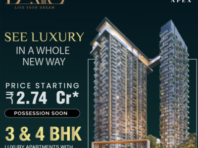 offers 3 & 4 BHK luxurious apartments in Apex D Rio