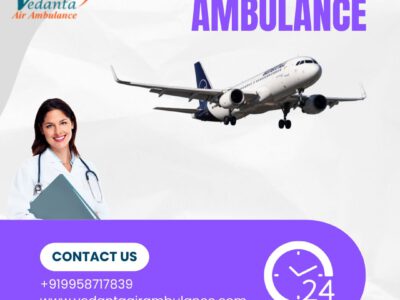 Get Life-Saving Vedanta Air Ambulance Service in Mumbai with CCU Facilities
