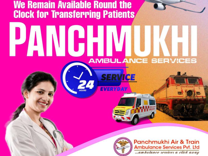 Choose Panchmukhi Air Ambulance Services in Chennai with Proper Medication