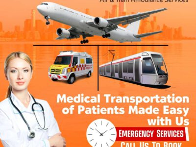 Pick Superior Panchmukhi Air Ambulance Services in Delhi with ICU Support