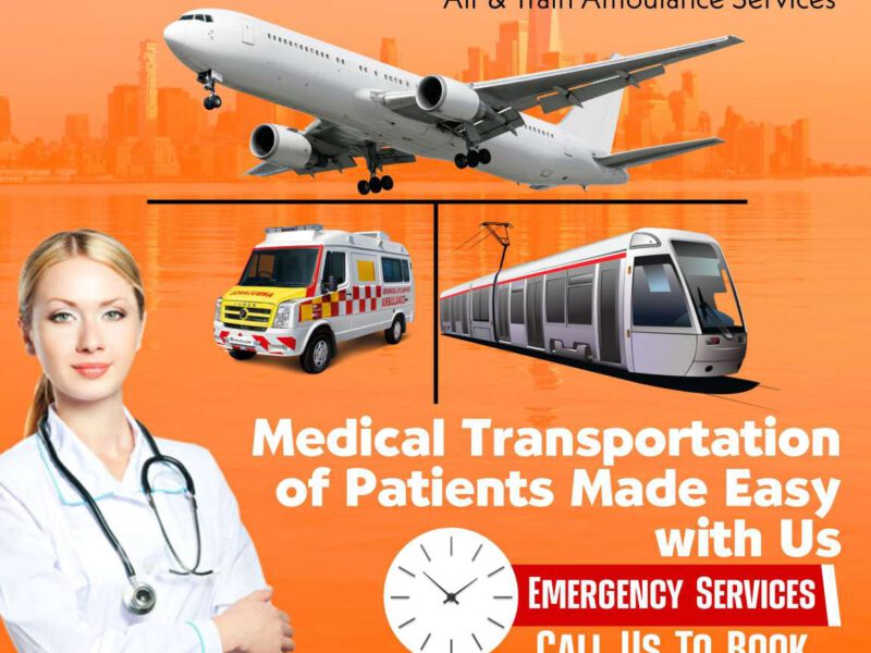 Panchmukhi Air Ambulance Services in Dibrugarh with Hi-tech Medical Appliances