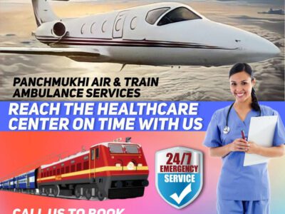 Get Panchmukhi Air Ambulance Services in Kanpur with Life Care CCU Facility
