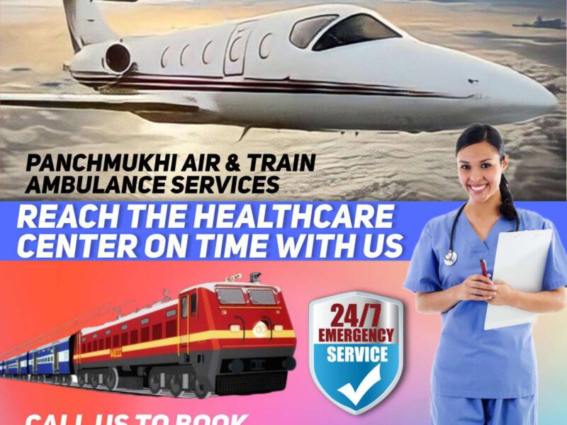 Take Panchmukhi Air Ambulance Services in Varanasi with Healthcare Support