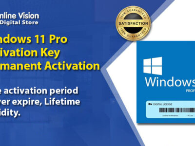 Windows 11 Pro Activation Key for Lifetime - Online Vision Digital Store