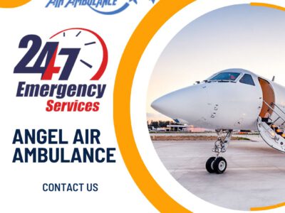 Utilize Angel Air Ambulance Service in Dibrugarh with Full Ventilator Setup