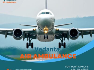Hire Vedanta Air Ambulance Service in Siliguri with a Modern CCU Setup