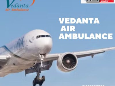 Choose Updated Vedanta Air Ambulance Service in Allahabad with Life-Care Ventilator Setup