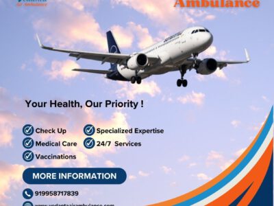 Take Ultra-Modern Vedanta Air Ambulance Service in Varanasi for Life-care Patient Transfer