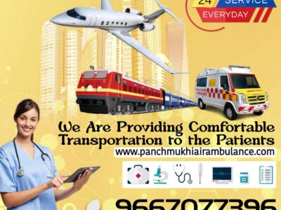 Take Hi-tech Panchmukhi Air Ambulance Services in Goa with Life-Care ICU Facility