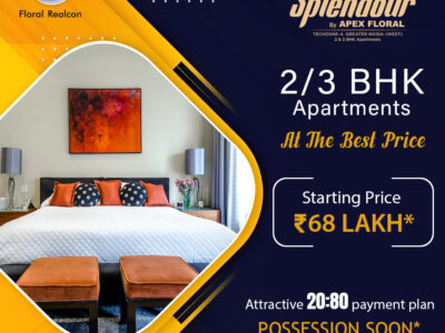 Apex splendour 2bhk & 3bhk luxury apartments In Techzone 4, Gr. Noida West