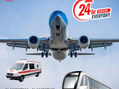 Choose Panchmukhi Air Ambulance in Kolkata with Modern Medical Amenities