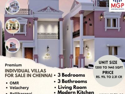 Independent Villas for Sale in Chennai - MGP VIllas