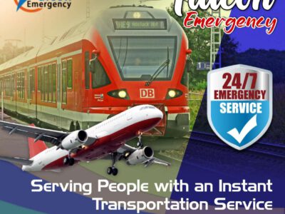 Get safe Medical Transportation Offered by Falcon Emergency Train Ambulance in Ranchi