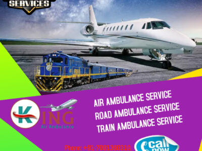 Avail of Train ambulance services in Delhi by King with Health care