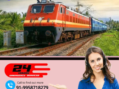 Get Train Ambulance Services in Varanasi by Medilift with the best healthcare service