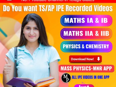 Learn Senior and Junior Intermediate All Subjects from MassPhysics MNR App Videos