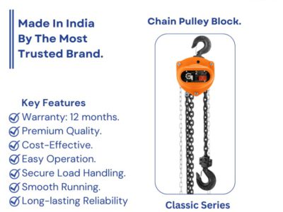 Chain Pulley Block Manufacturer