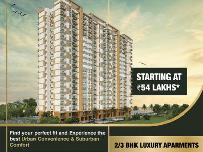 Aditya City Grace 2Bhk Apartments in NH24