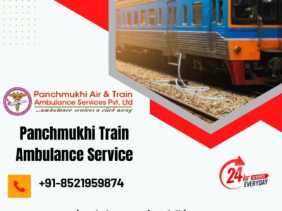 Gain Panchmukhi Train Ambulance Services in Bangalore with a High-tech Medical Care