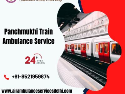 Choose Modern ICU Setup for Panchmukhi Train Ambulance Service in Bangalore