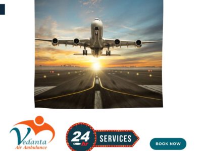 Avail Vedanta Air Ambulance in Mumbai with Life-Support Medical Cure