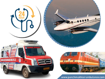Choose Advanced Medical Setup by Panchmukhi Train Ambulance Service in Delhi