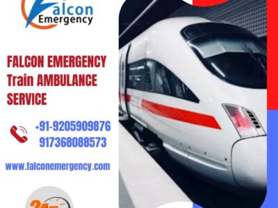 Choose Patient Transport Safe by Falcon Emergency Train Ambulance Services in Chennai provides top medical
