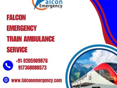 Choose Trouble-Free Patient Transfer by Falcon Emergency Train Ambulance Services in Jaipur