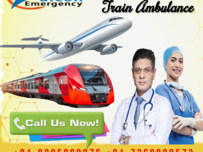 For Shifting Patients Effectively Falcon Train Ambulance in Patna Offers the Right Alternative
