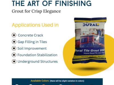 Crafting Perfection: Duralindia Grout for Impeccable Tile Joints