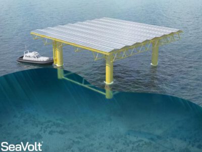SeaVolt's Offshore Breakthrough: Floating Solar Test Platform Installation