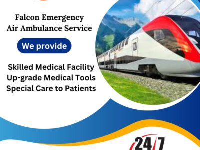 Choose Modern Falcon Emergency Train Ambulance Service in Kolkata for the CCU Futures