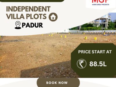 Individual Villa Plot for Sale in Padur - MGP Globus Palladium