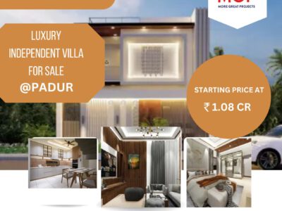 Luxury Villa for Sale in Padur - MGP Mahaasri