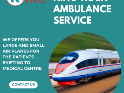 Avail King Train Ambulance Service In Chennai With A Healthcare Competent Doctor Team