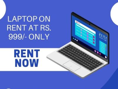 Laptop on rent at Rs. 999/- only in mumbai