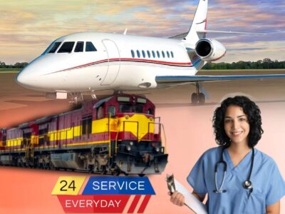 Greenbird Air and Train Ambulance in Delhi offer Ambulance Service with ICU Facilities