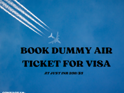 book dummy air ticket for visa
